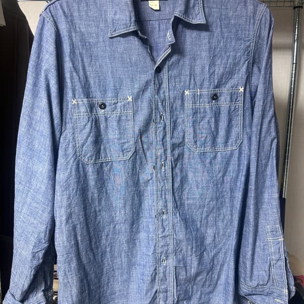 프리휠러스 샴브레이 셔츠