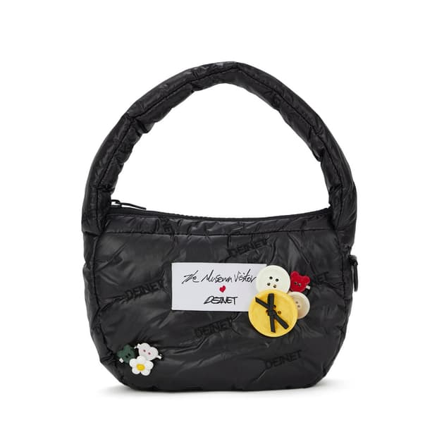 다이닛 더뮤지엄비지터 CLOUD MINI TOTE BAG IN BLACK