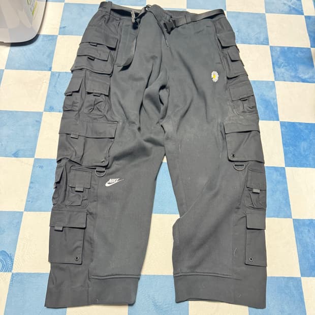 나이키 x 피스마이너스원 와이드 팬츠 블랙(XL, us L)