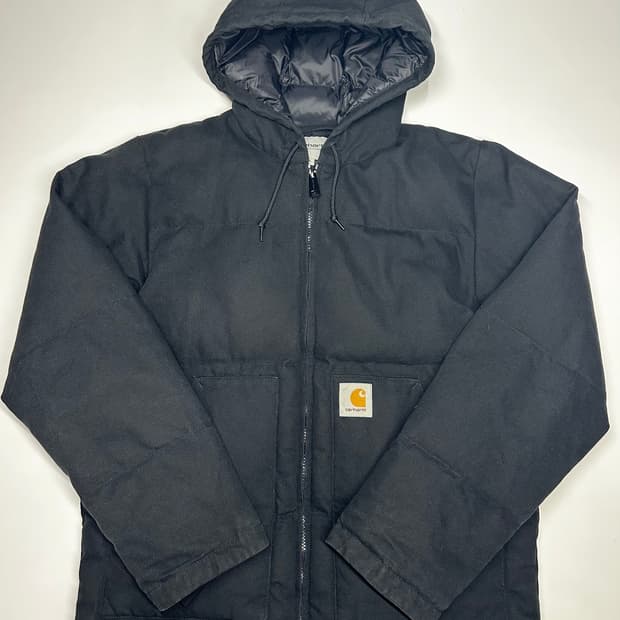 칼하트 블랙 후드 자켓