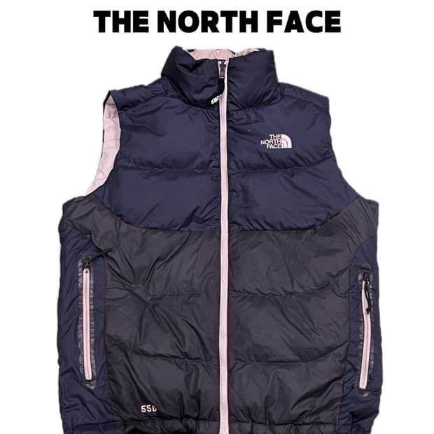 (M) 노스페이스 재팬 550필 구스다운 패딩 조끼