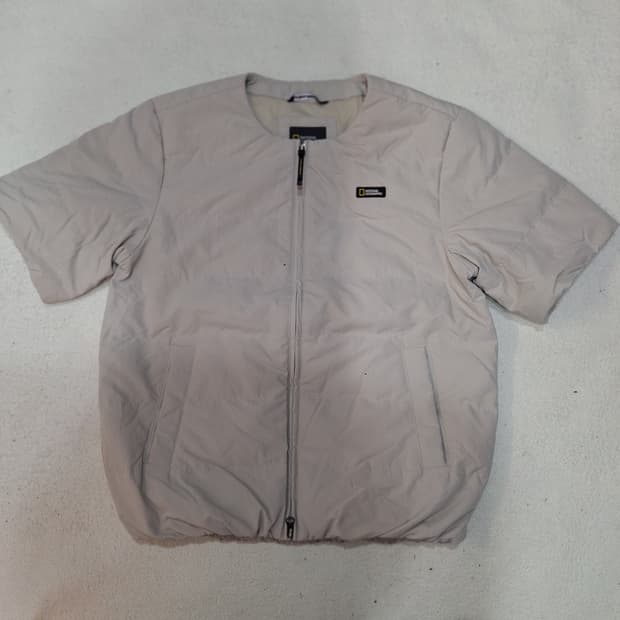 내셔날지오그래픽  구스반팔패딩95