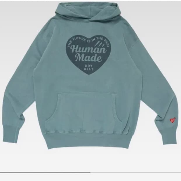 휴먼메이드 츠리아미 후드 블루