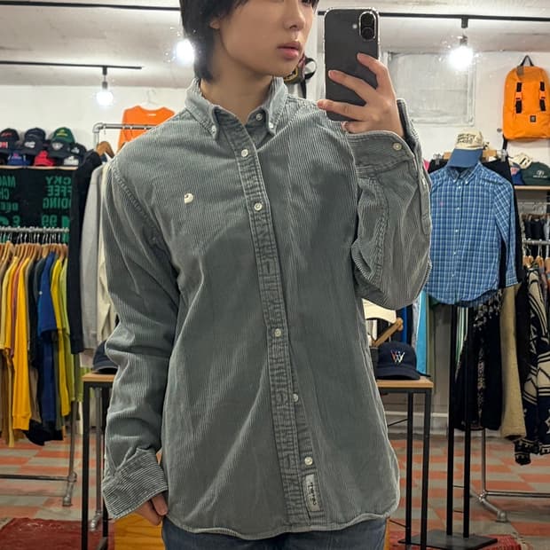 칼하트 골덴셔츠