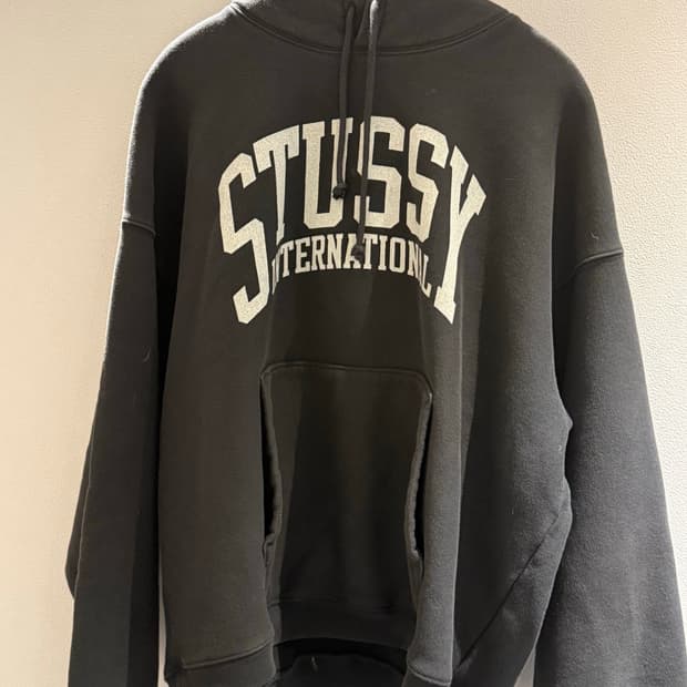 stussy 피그먼트 다잉 후드