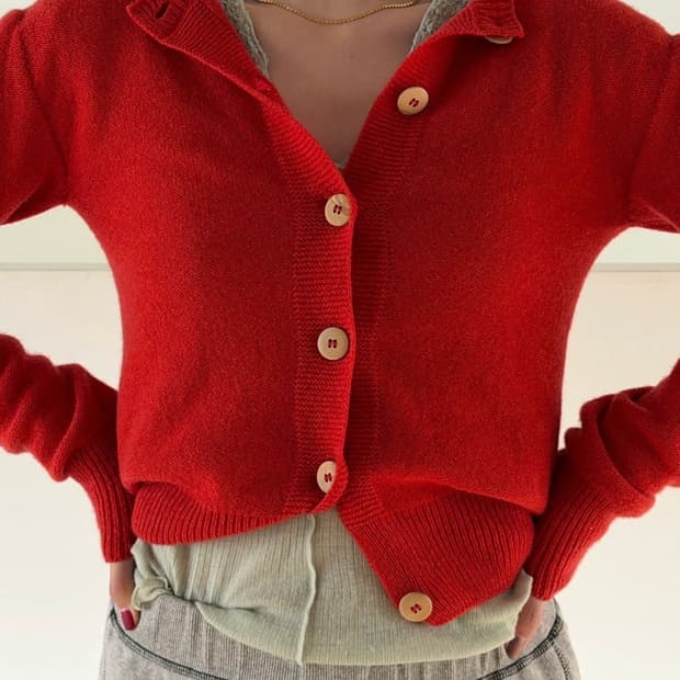 베이스레인지 tier cardigan