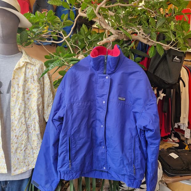 Z-476 파타고니아 쉘드 신칠라 봄버 웜업 자켓 