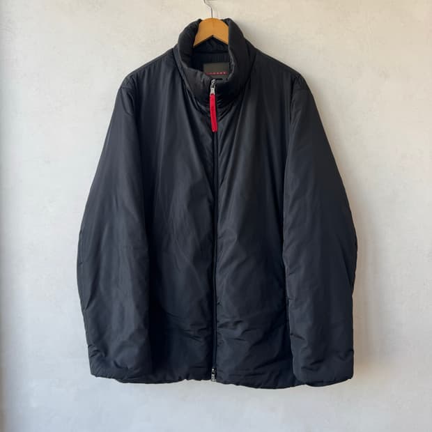 00s 프라다 스포츠 다운 자켓