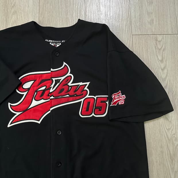 Fubu 야구 유니폼 져지
