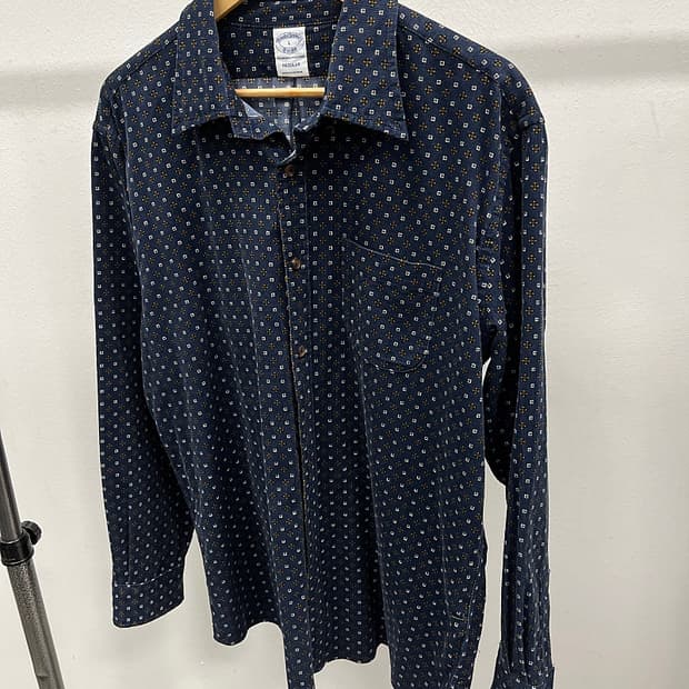 110) 브룩스브라더스 코듀로이 셔츠