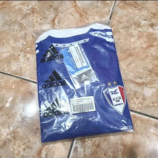 아디다스 2002 수원삼성 블루윙스 올드레플 축구져지 (미개봉)