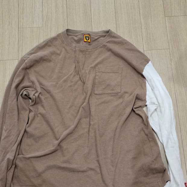 휴먼메이드 롱슬리브 티