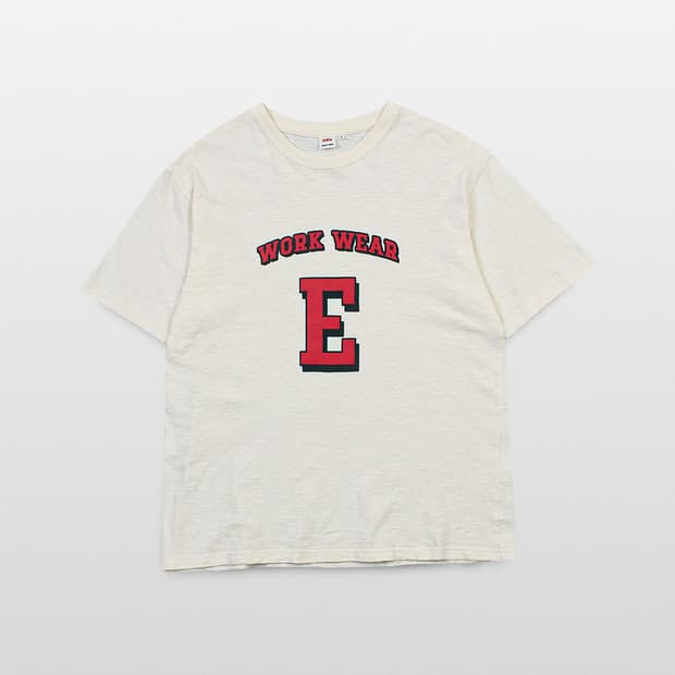 EDWIN Slub Cotton Graphic T-Shirt