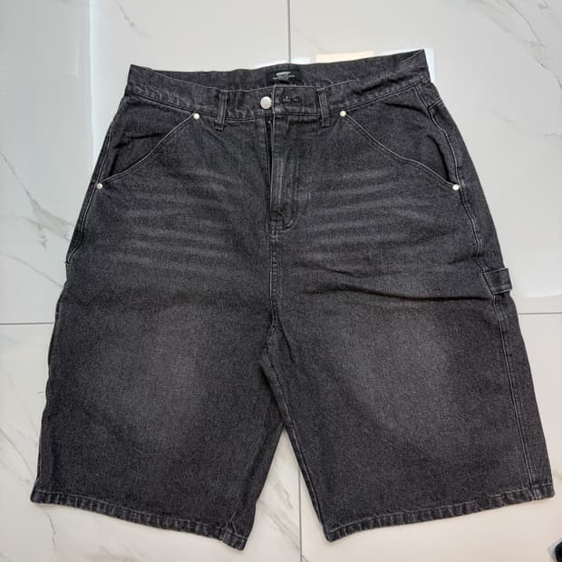 [XL] 카네이테이 워싱진 반바지