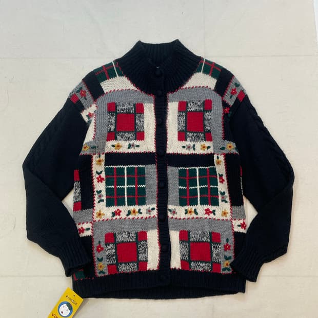 일본빈티지 모리걸 겨울가디건