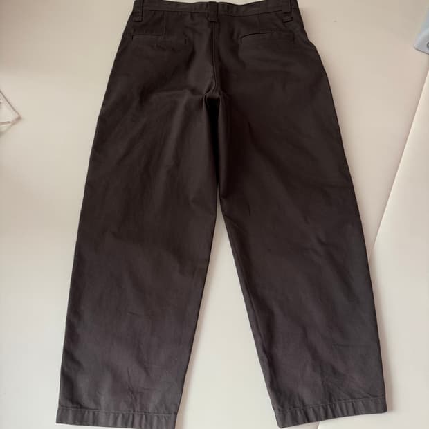 유니클로U 남성 바지 88 브라운