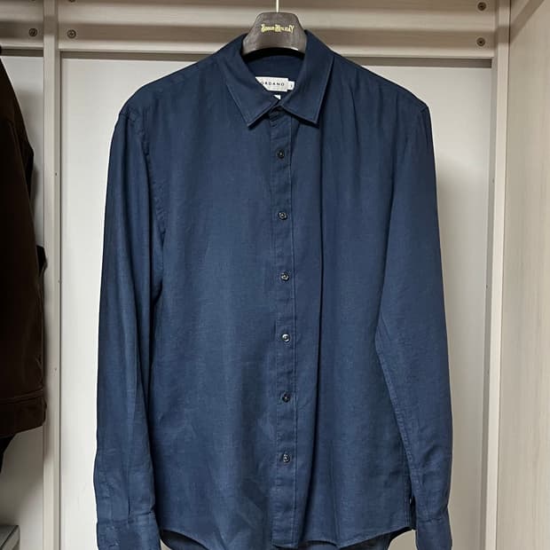 지오다노 french linen 셔츠