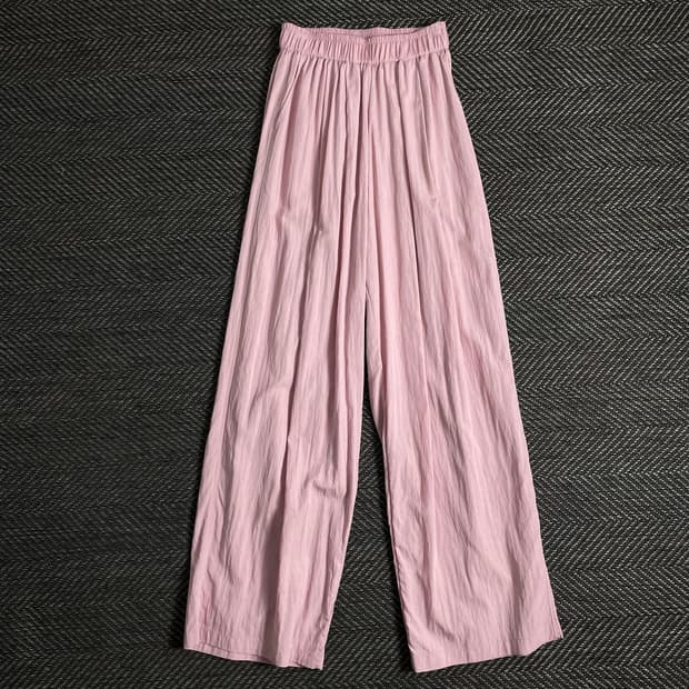 빈티지 나일론 경량 우븐 트랙팬츠o 3166