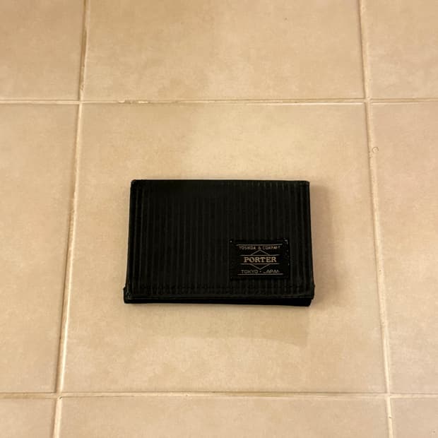 요시다포터 드로잉 카드지갑