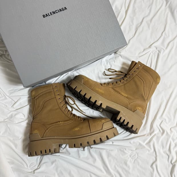 [44Size] Balenciaga 발렌시아가 컴뱃 스트라이크 부츠 