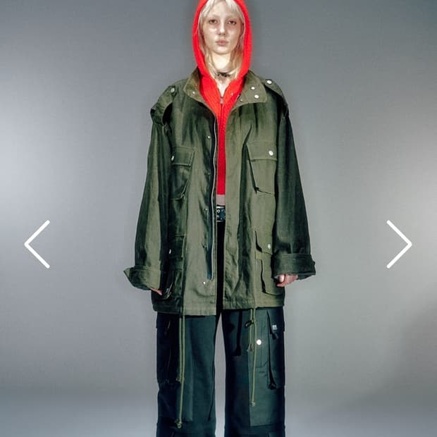 베이컨트아카이브 왁스 필드자켓