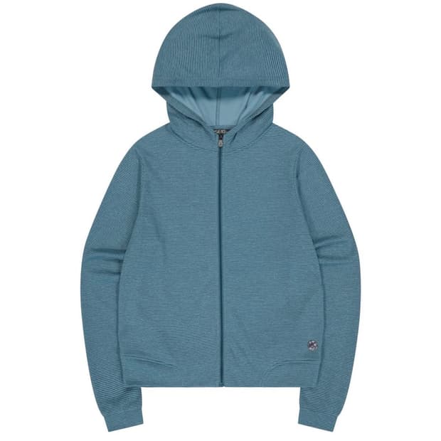 Coyseio 038 STRIPE ZIP UP BLUE