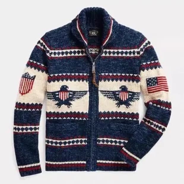 RRL 유니언 브라더후드 가디건 L