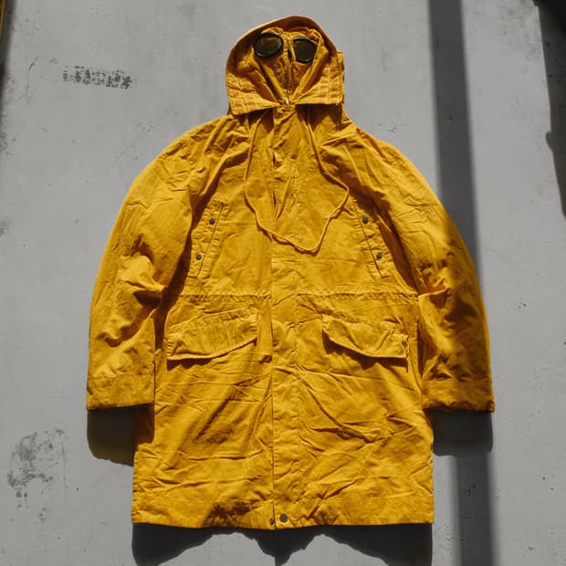 C.P. Company Waxed Cotton Goggle Jacket