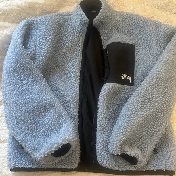 스투시 쉐르파 리버시블 재킷 M