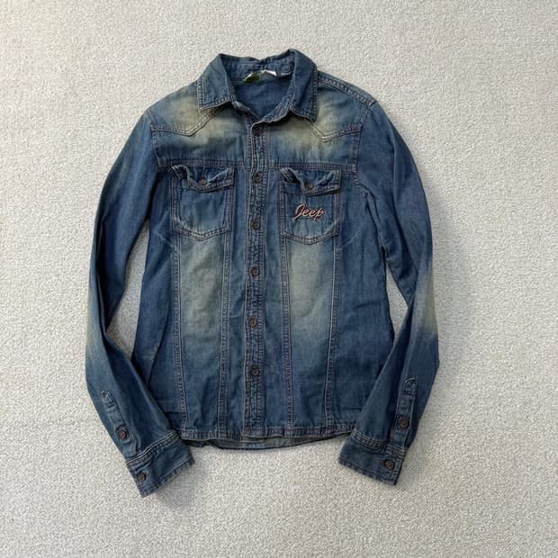 S 지프 여성 데님 셔츠 0122T1