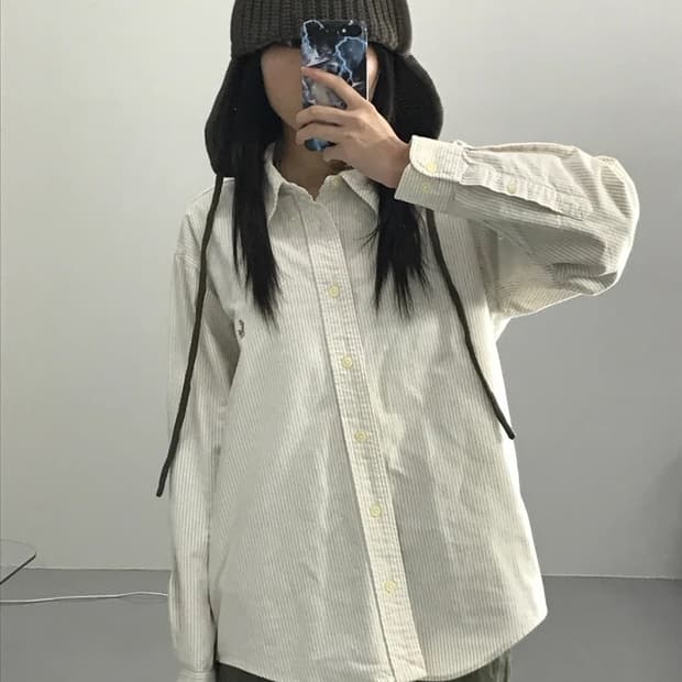 폴로랄프로렌 베이지 셔츠