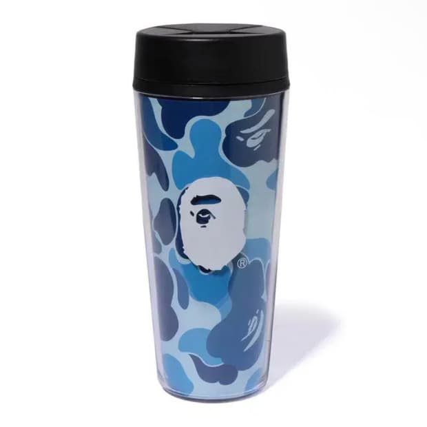 베이프 블루 카모 텀블러