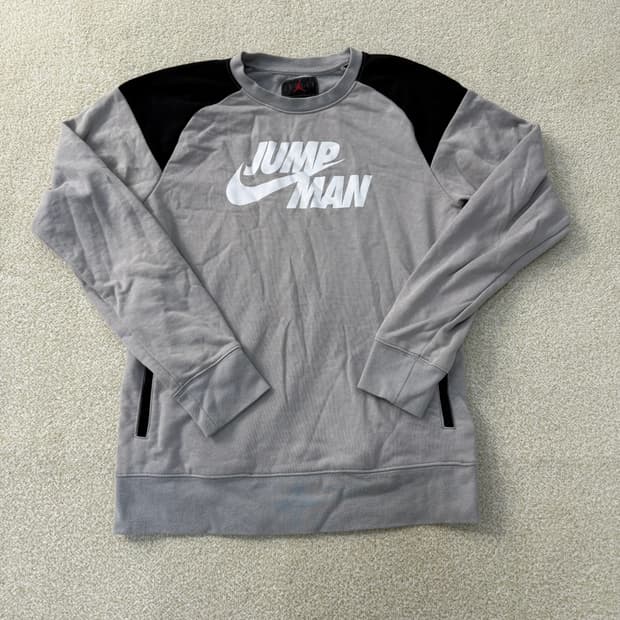 [XL / 13-15세] 나이키 키즈 조던 점프맨 맨투맨 0108T1