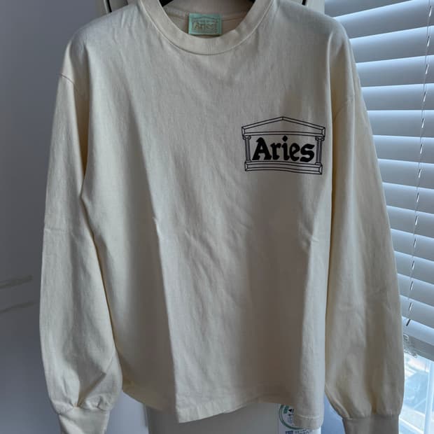 Aries 에리즈 템플 스웻 셔츠 롱슬리브 S