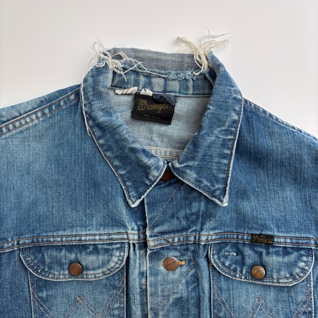 00s 랭글러 데님 자켓 (wrangler denim jacket)