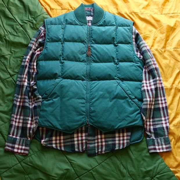 에디바우어 90s (코튼 쉘 타입) 케네디언 구스다운 베스트