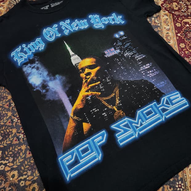 POP SMOKE 반팔 M