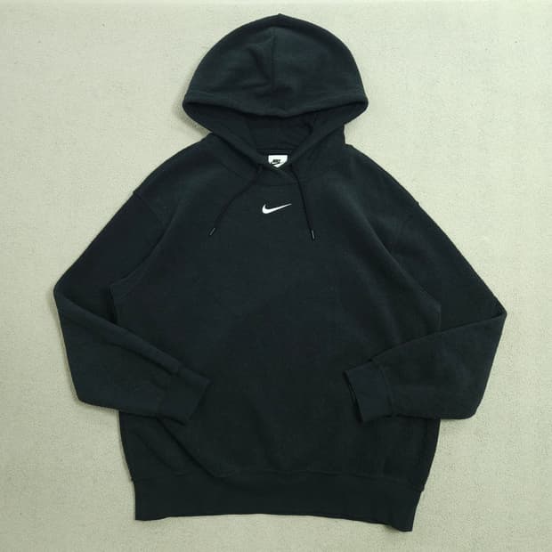 나이키 NSW 에센셜 플러시 후드 S