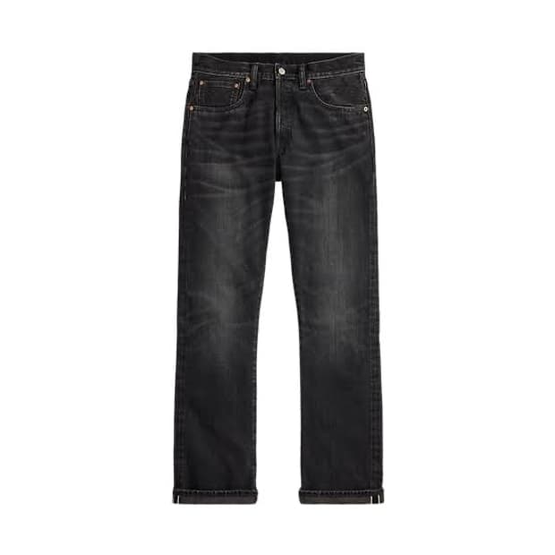 (구매) rrl 슬림부츠 블랙