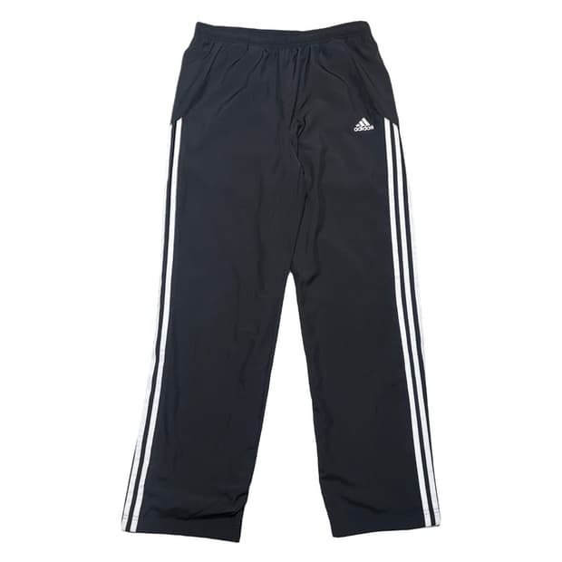 ADIDAS 와이드 트랙팬츠 블랙 100