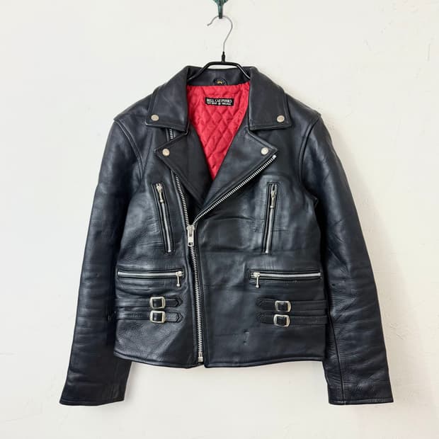 HELL CAT PUNKS 카우 레더 라이더 자켓