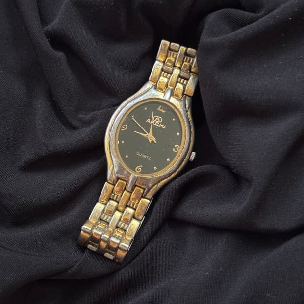 vintage metal watch orime archi