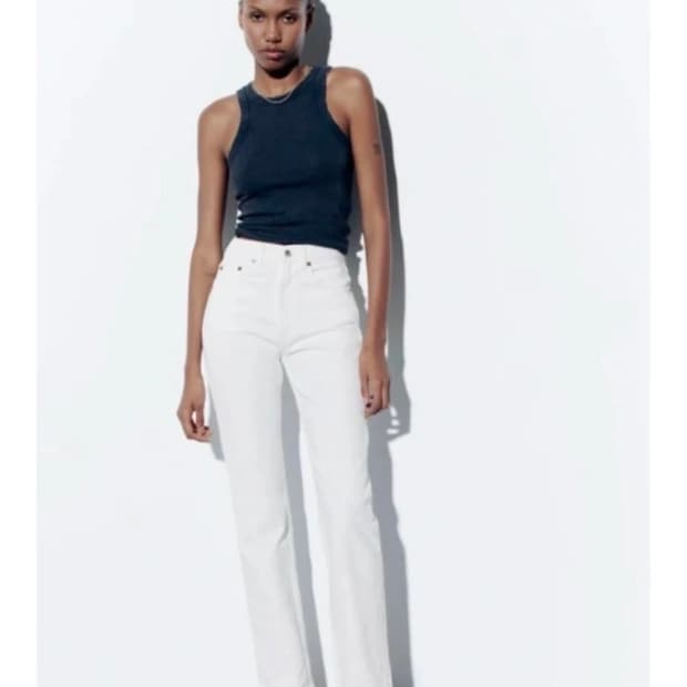 자라 화이트진 데님 청바지 / 리바이스 엔아더스토리즈 마시모두띠 폴로 랄