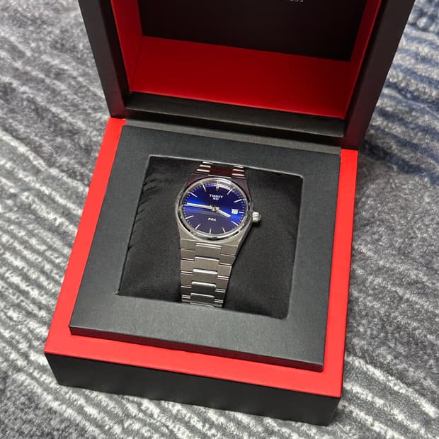 티쏘 prx 35mm 청판 쿼츠