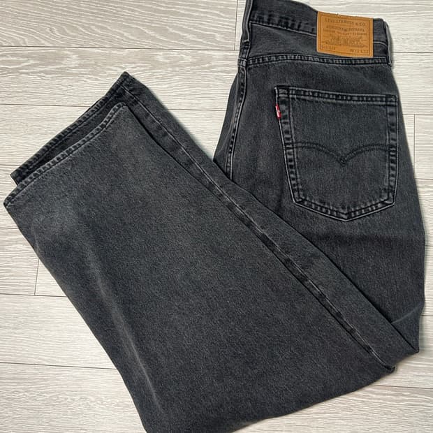 [32] 리바이스 578 배기진 흑청