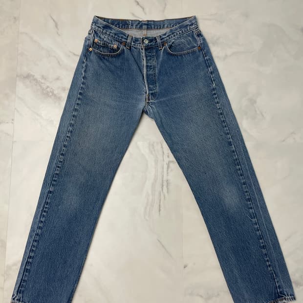 80s USA 빈티지 리바이스 501 [W35L34]