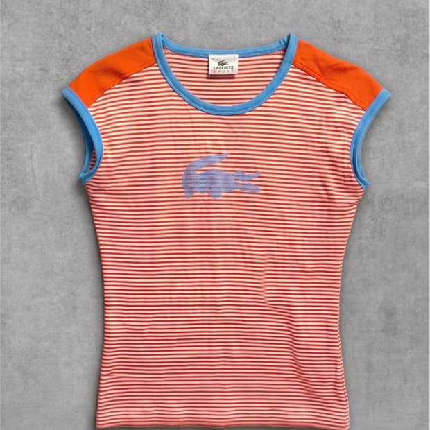 Lacoste 빈티지 라코스테 에슬레져 슬리브리스 38
