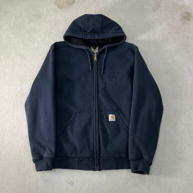 100 칼하트 써멀 네이비 후드집업