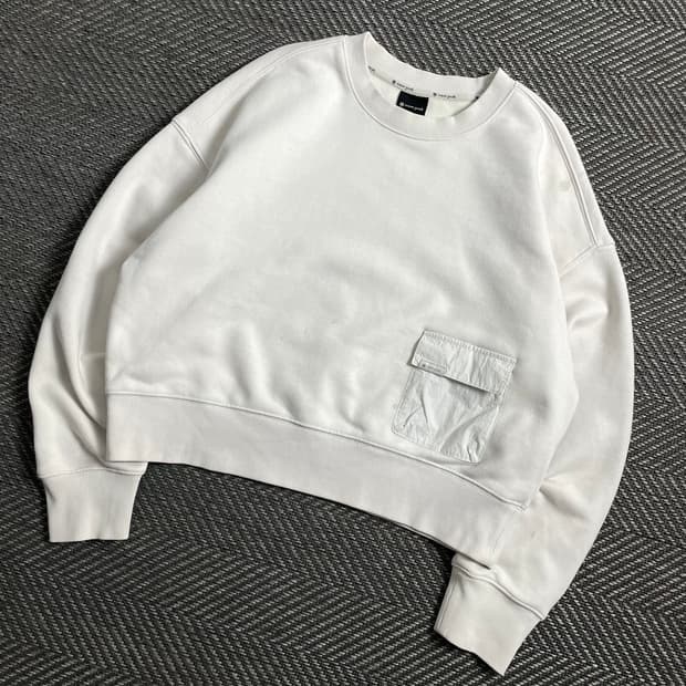 스노우피크 우먼스 세미 크롭 스웻 맨투맨y 4339