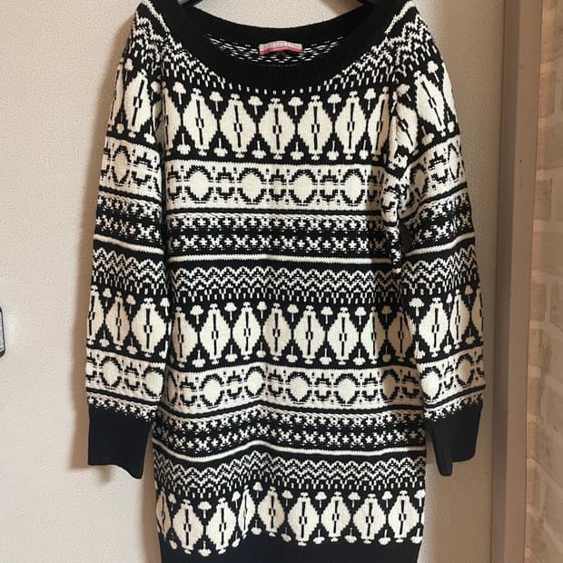 스테피넬 보트넥 니트